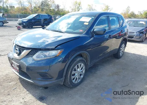 2016 Nissan Rogue S from USA, damaged, VIN KNMAT2MV0GP627862